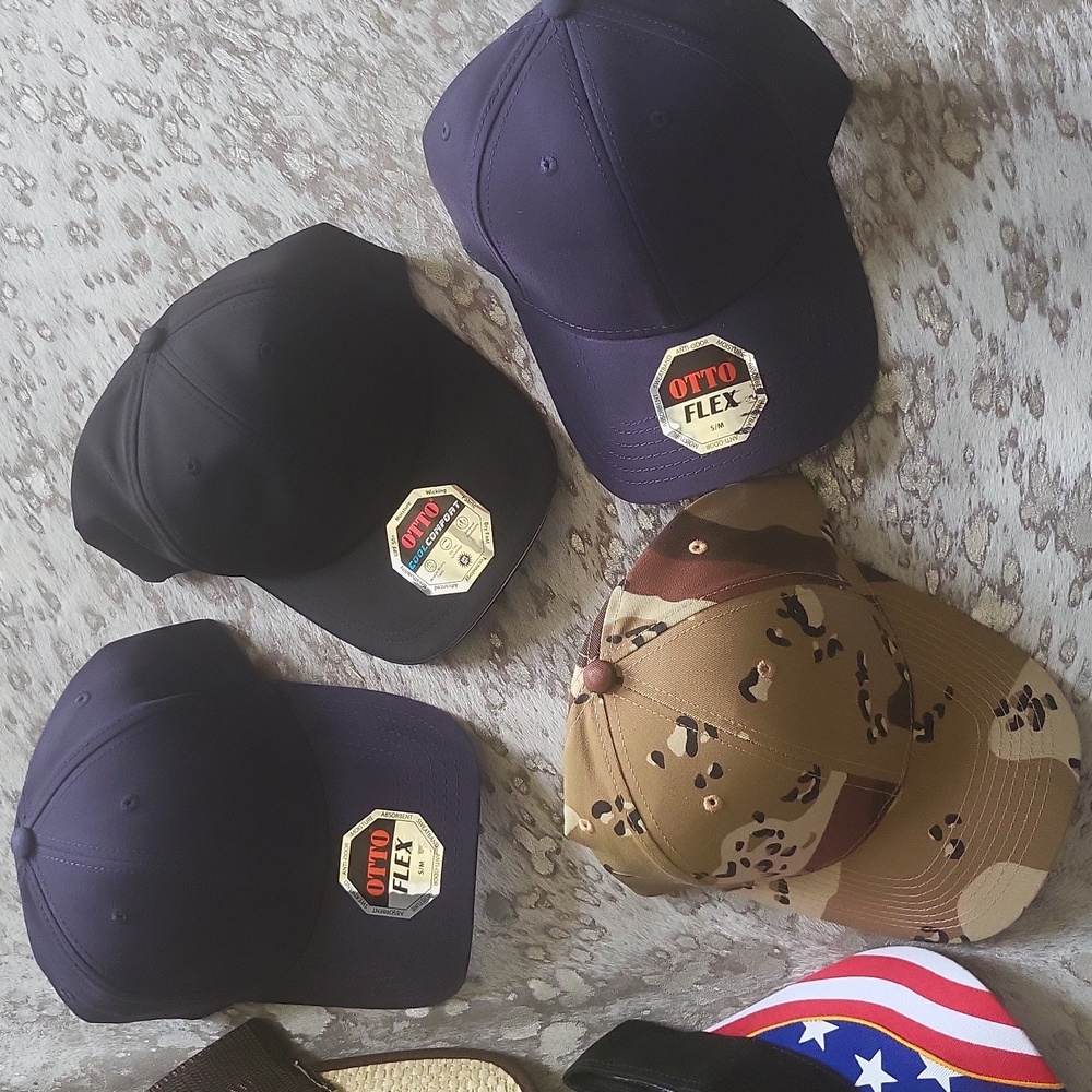 Lot Of 8 Otto Caps NWT Various Colors/Prints - Picture 2 of 6